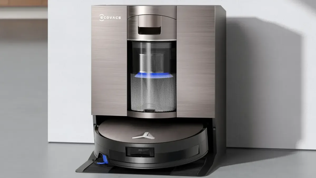 Ecovacs X11 OmniCyclone si během mytí mopu sám dobíjí baterii. Jeho bezsáčková stanice navíc šetří peníze