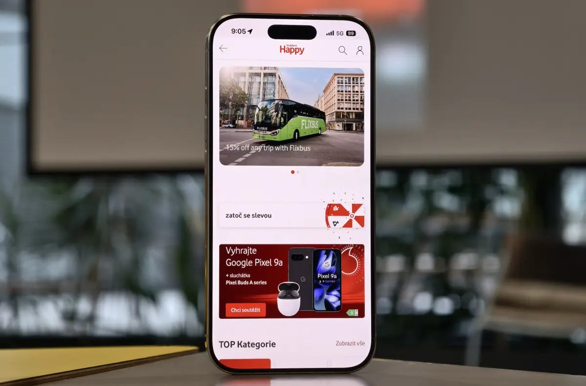 Muj Vodafone aplikace na iphonu oficialni