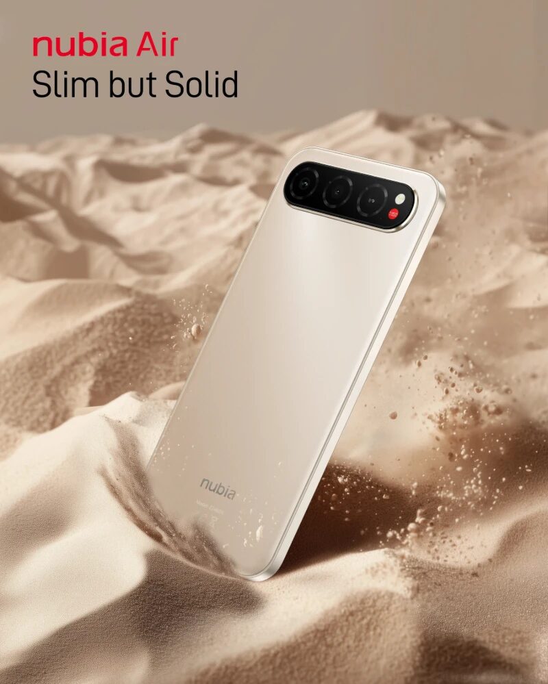 Nubia Air social