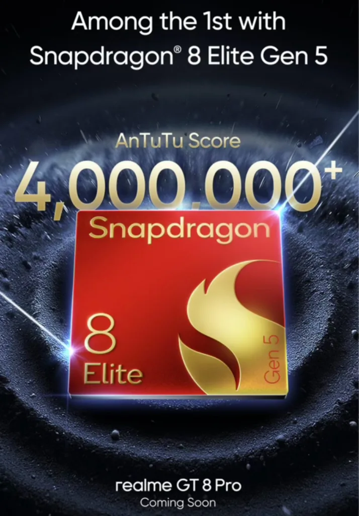 Realme GT 8 Pro antutu