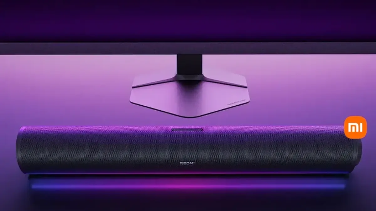 Xiaomi předvedlo nový soundbar k počítači. Má čtyři měniče, RGB podsvícení a povedený design