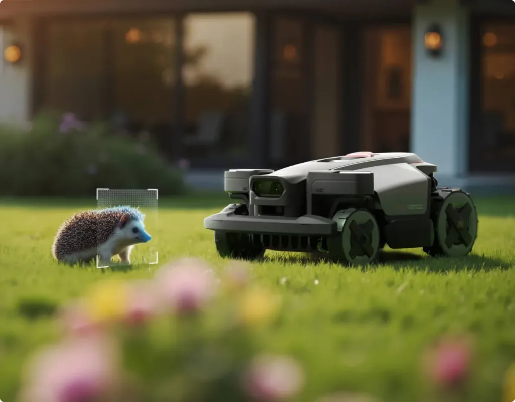 Roborock RockMow Z1 detekce jezka