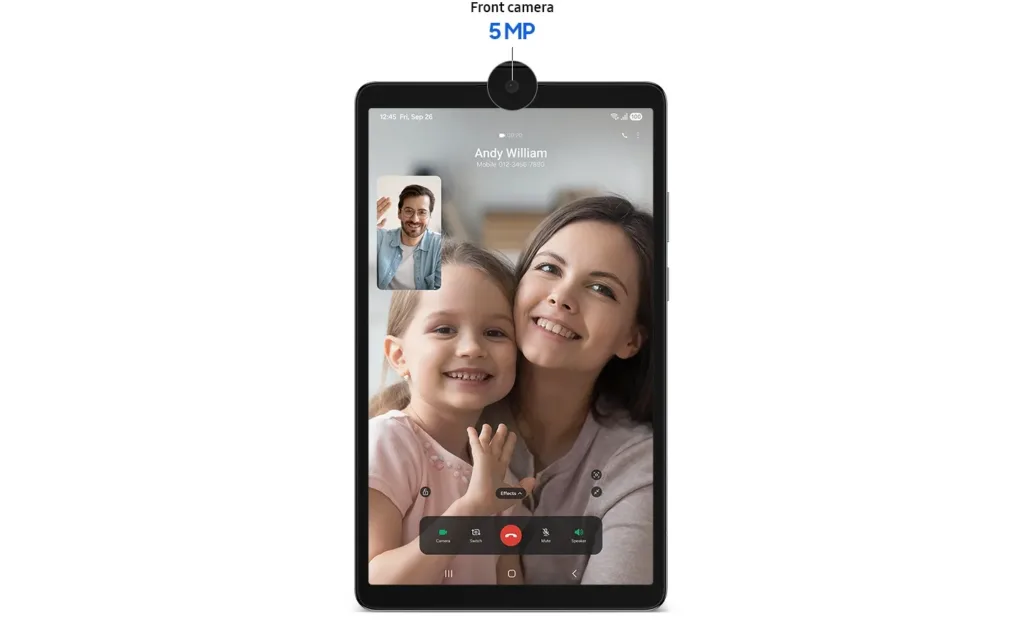 Samsung Galaxy Tab A11 videohovory