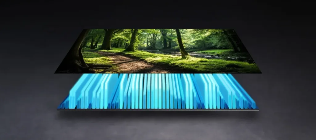 Samsung QE85QN70F panel
