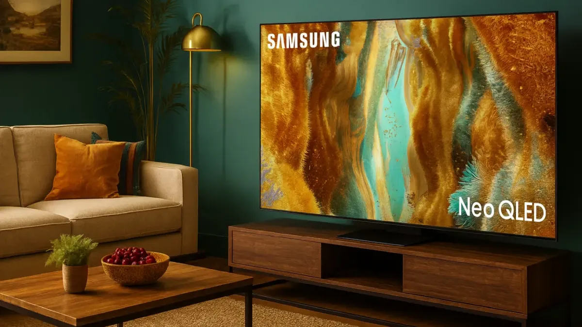 Prémiová 85″ televize Samsung QE85QN70F zlevnila na minimum. Jako dárek k ní dostanete druhou telku zdarma