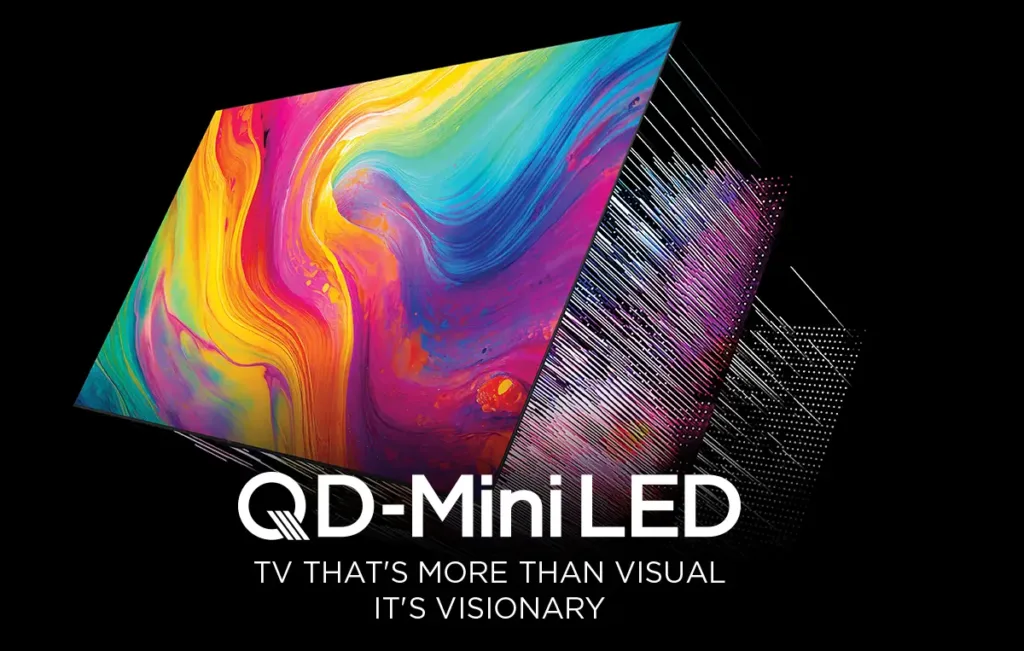 TCL QM9K qd miniled technologie