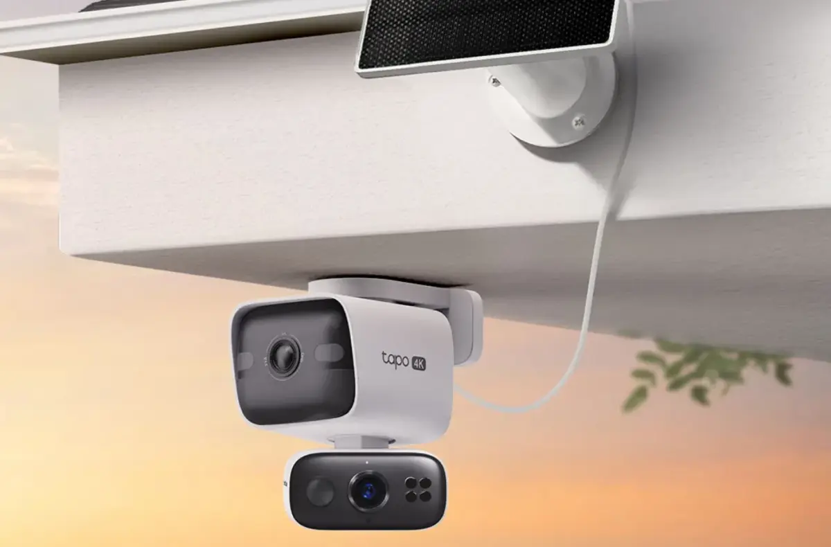 TP Link Tapo C675D KIT namontovany venku