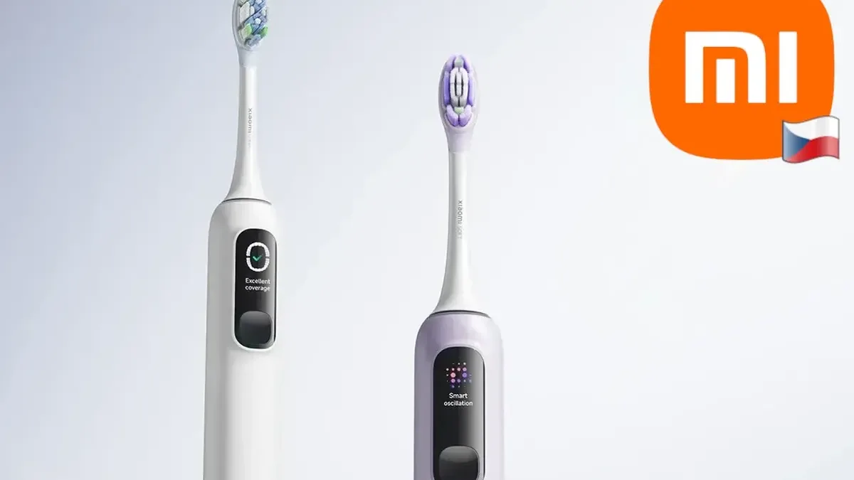 Xiaomi do Česka přineslo lepší verzi levného kartáčku. Má plnohodnotný displej a detekci přílišného tlaku