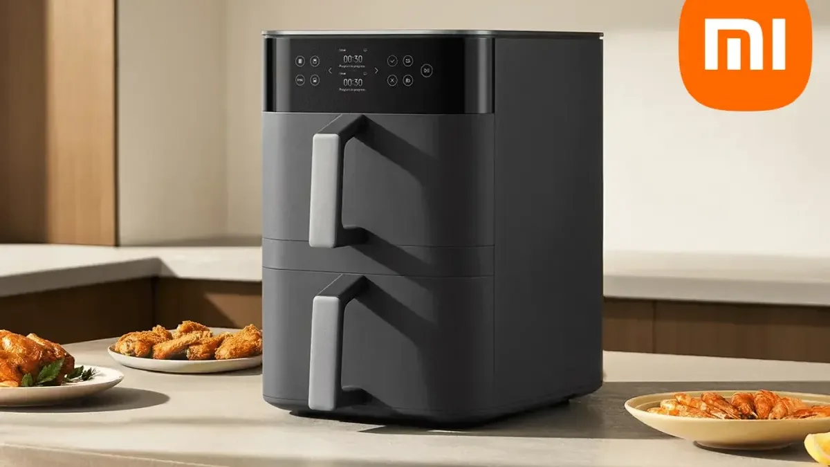 Skvělá do každé kuchyně: Nová horkovzdušná fritéza Xiaomi má dvě patra a propojíte ji s mobilem