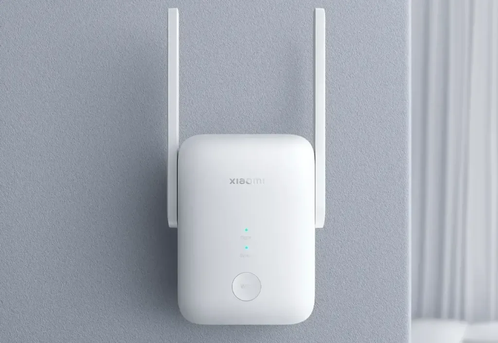 Xiaomi Wi Fi Range Extender AX1500 na stene