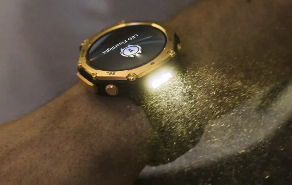 amazfit t rex 3 pro svitilna