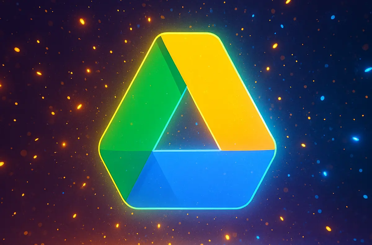disk google nasvicene logo na pozadi s jiskrami