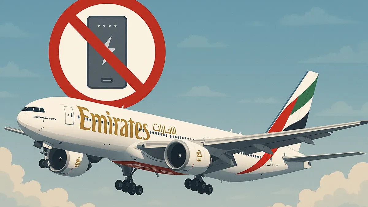 V letadlech Emirates od října nesmíte používat powerbanky. Omezen je i počet, který smíte mít s sebou