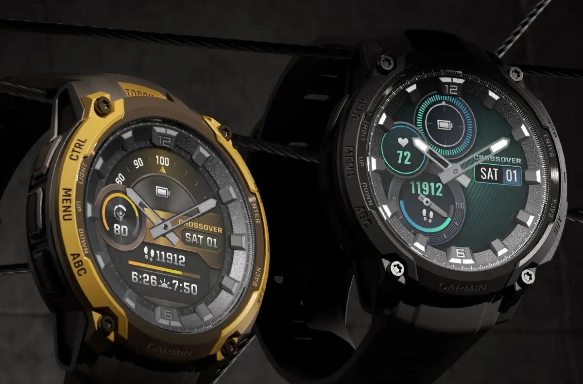 garmin instinct crossover amoled barevne varianty zblizka