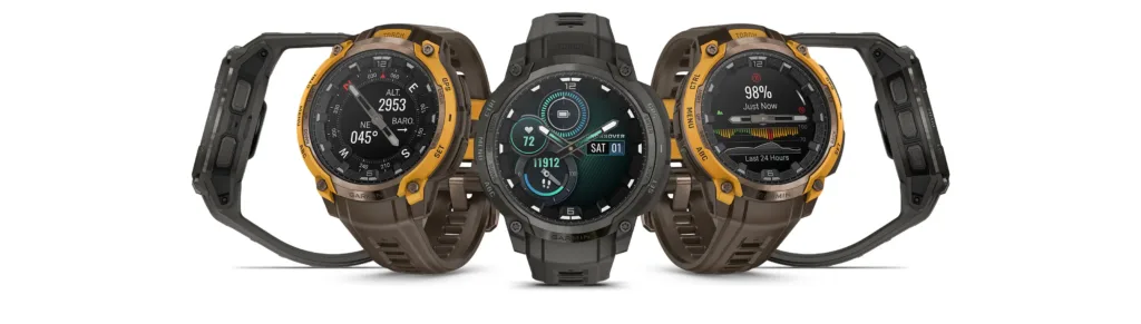 garmin instinct crossover rendery vedle sebe