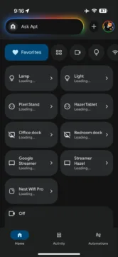 google home aplikace pro ios redesign 9to5google