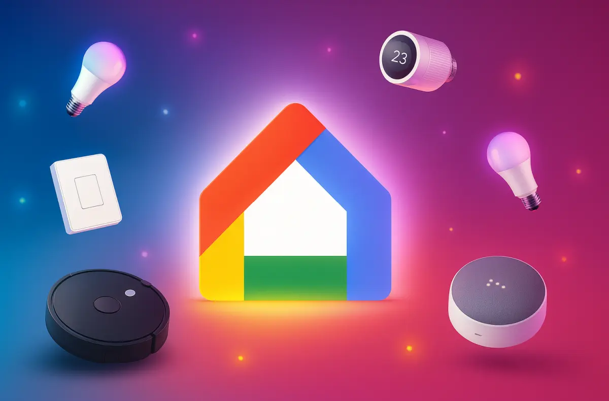 google home s produkty chytre domacnosti ilustrativni obrazek