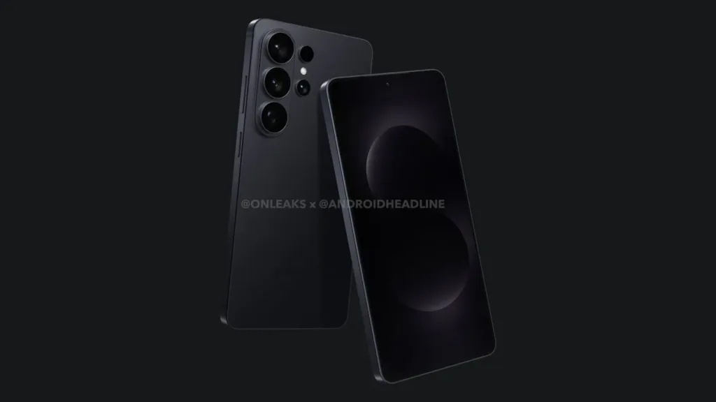 samsung galaxy s26 ultra cerna onleaks telefony v acku