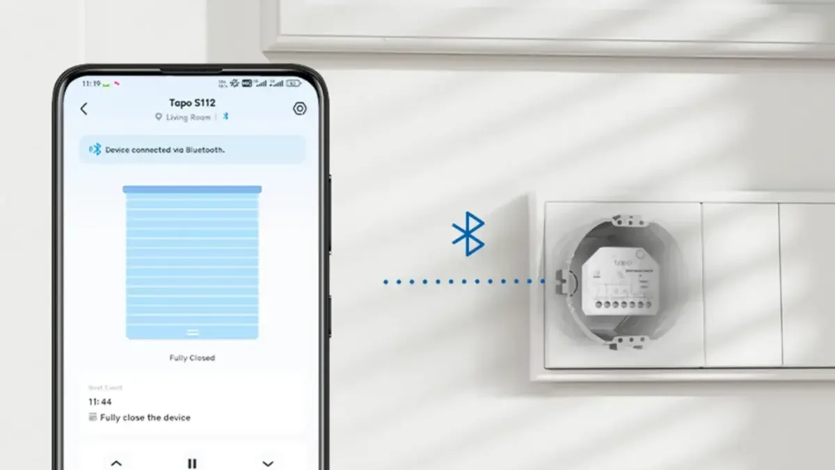 TP-Link Tapo S112: Malou krabičku schováte za vypínač, mobilem pak můžete ovládat světla či rolety