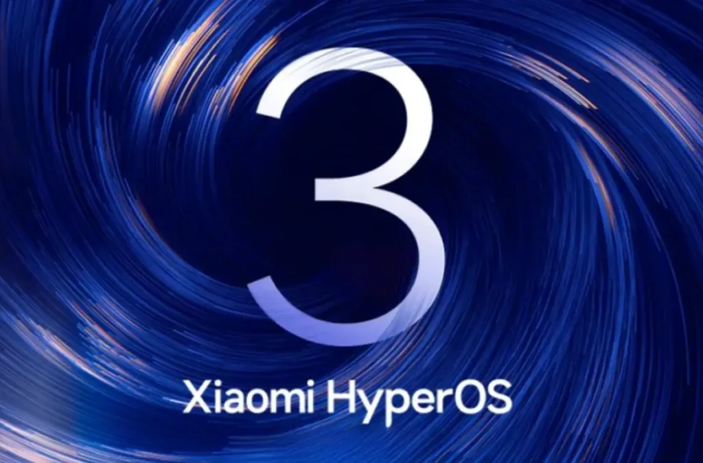 xiaomi hyperos 3 oficialni logo design s napisem hyperos