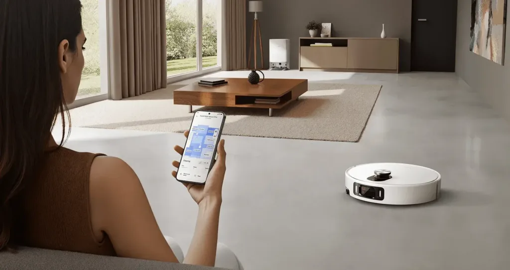 xiaomi robot vacuum 5 pro ovladani telefonem