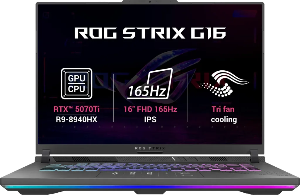 ASUS ROG Strix G16 parametry