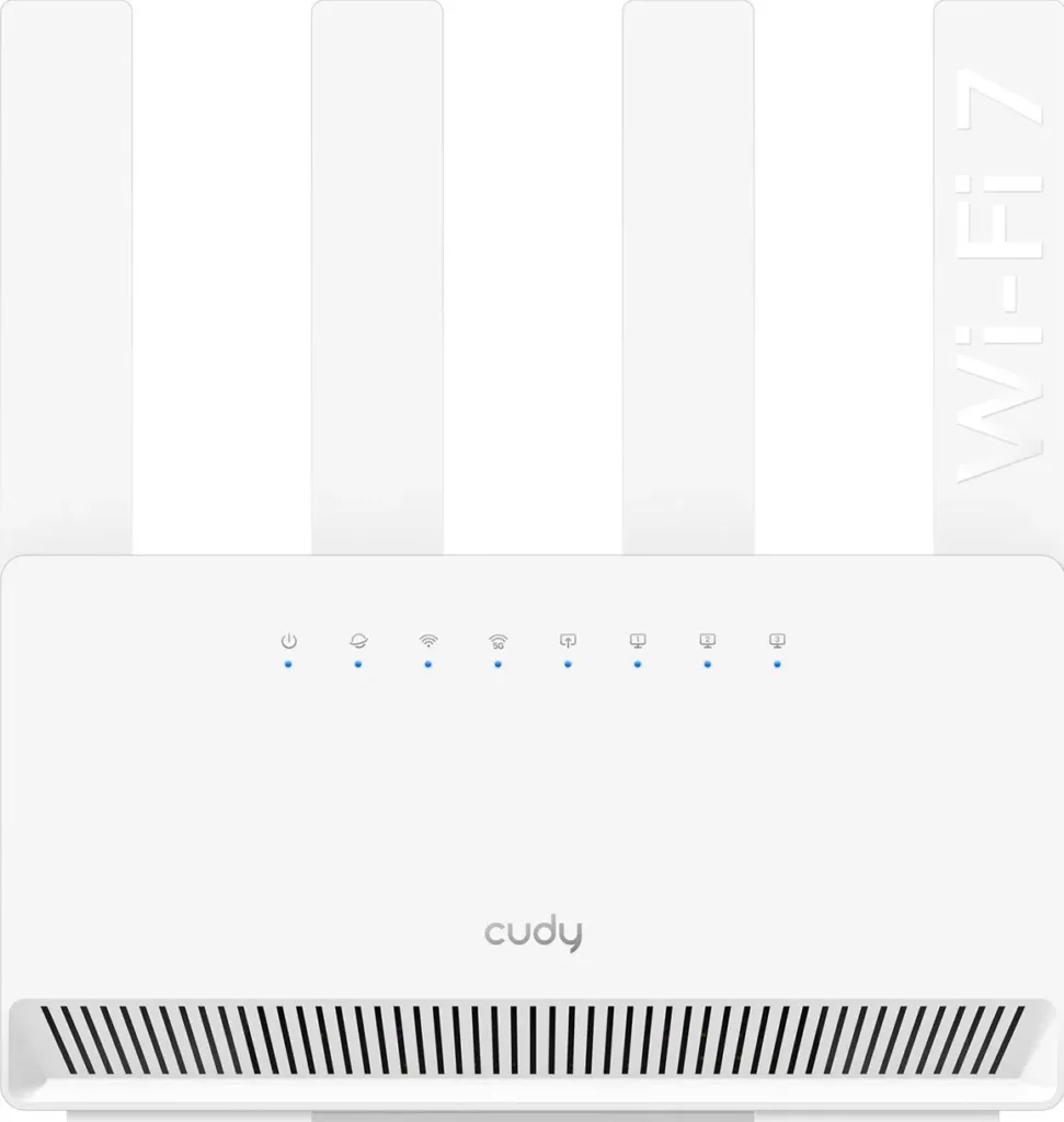 CUDY BE3600 Gigabit Wi Fi 7 Router render