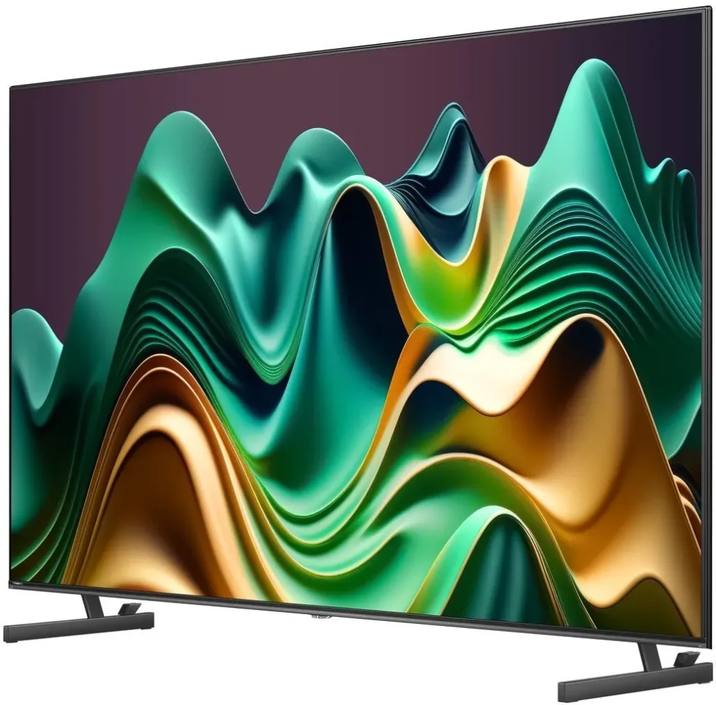Hisense 75U6NQ render pohled ze strany