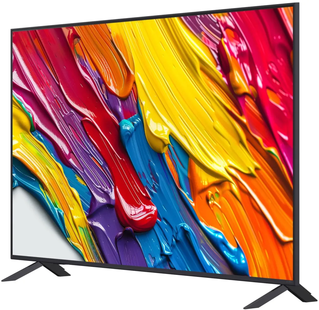 LG 65QNED82A6B render predni strana natocena