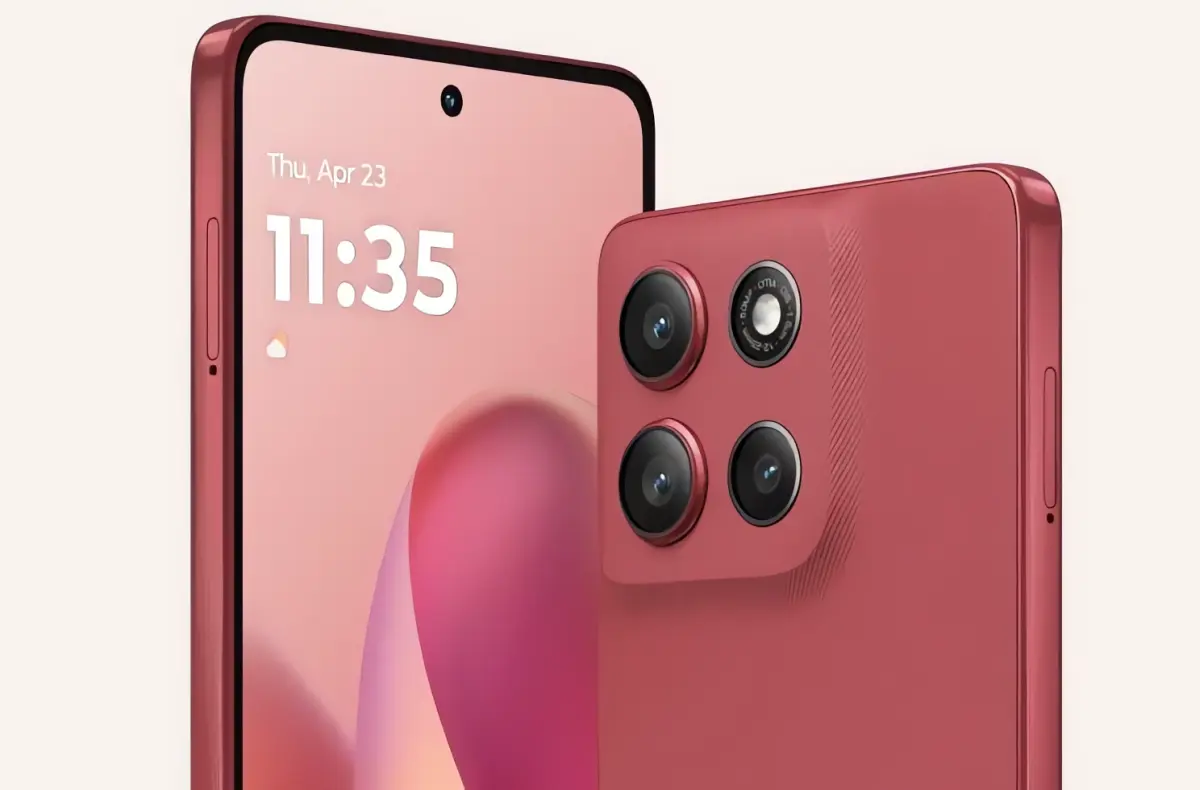 Motorola Moto G86 Power 5G pantone cervena 1