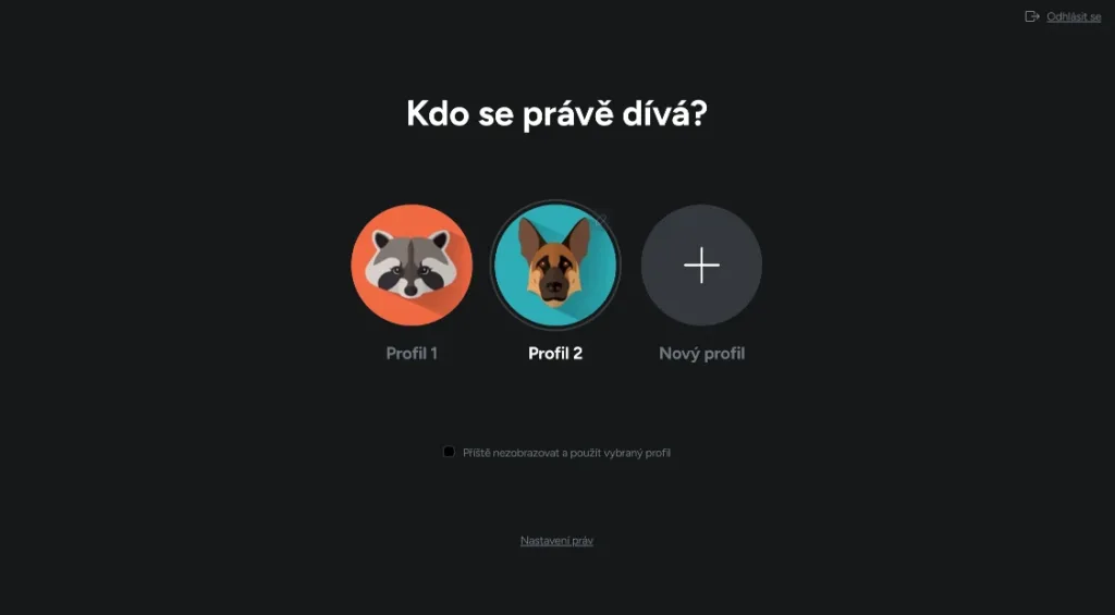 Pecka.TV profily