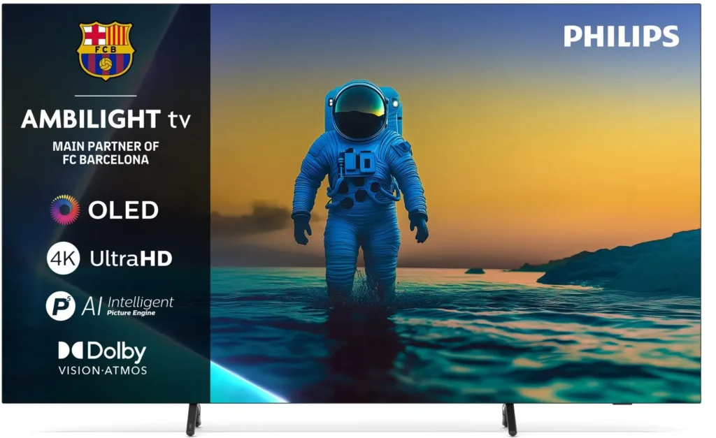 Philips 55OLED820 render s vlastnostmi