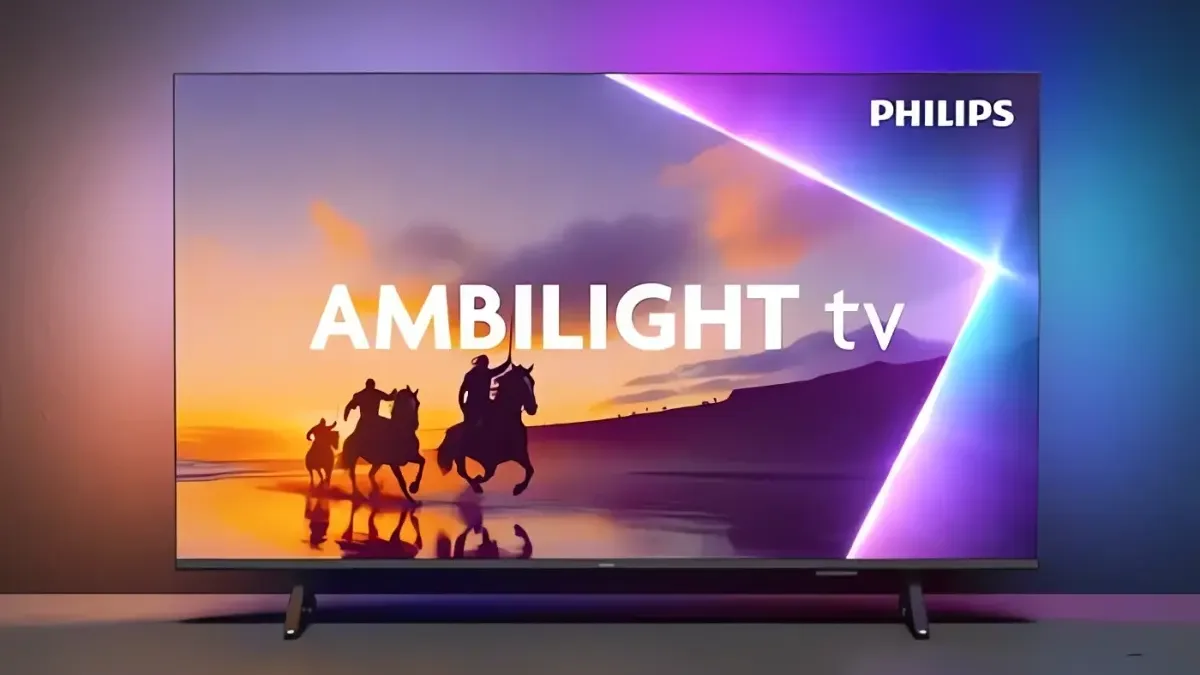 Tahle 65″ televize Philips má Ambilight, teď zlevnila na 14 tisíc. Nabízí 4K QLED panel a Dolby Atmos