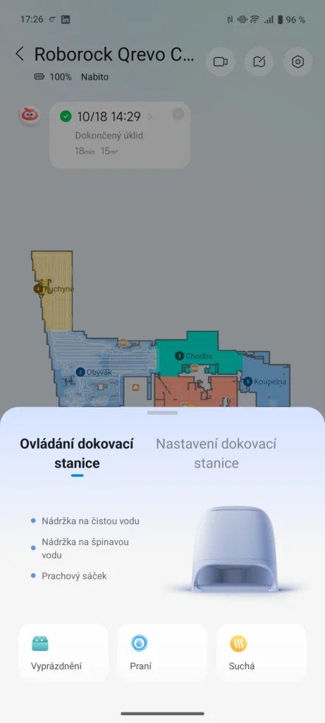 Roborock aplikace 10