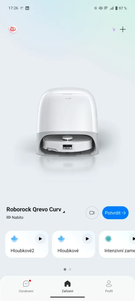 Roborock aplikace 9