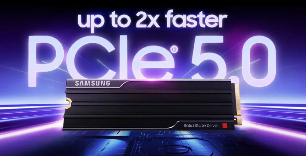 Samsung 9100 PRO 1TB Heatsink pcie 5.0