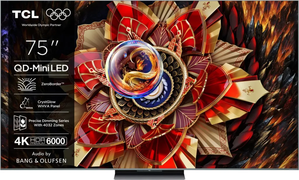 TCL 75C9K render zepredu