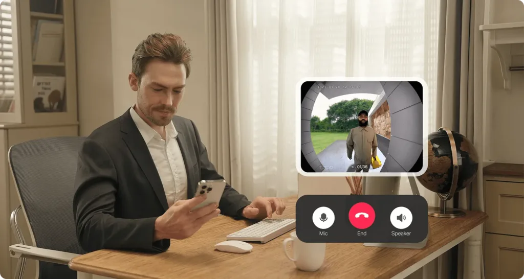 TP Link Tapo D205 vyzvaneni