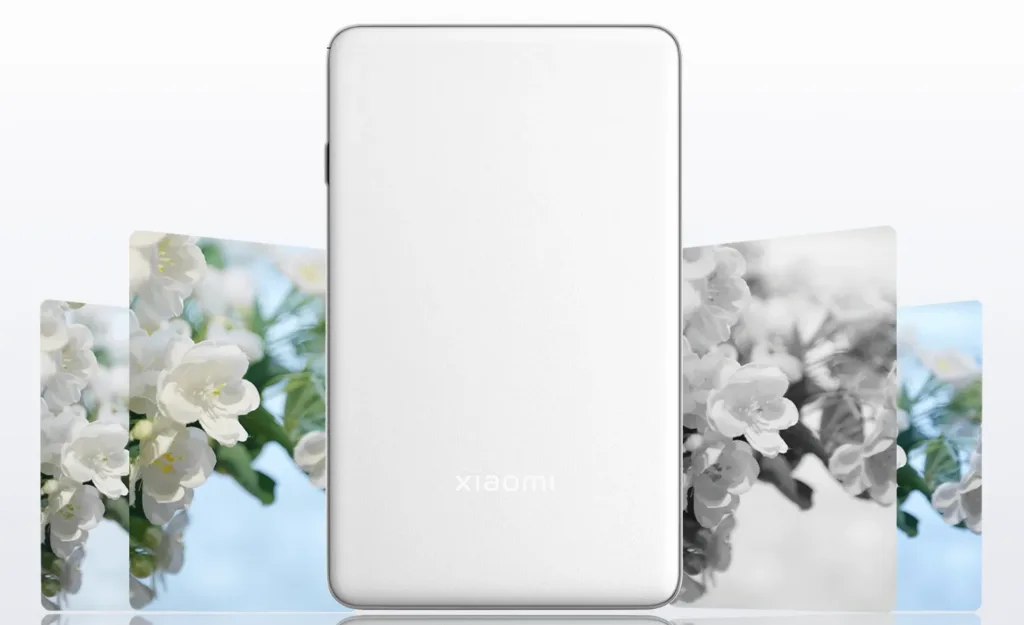 Xiaomi Portable Photo Printer Pro s fotografiemi kvetin