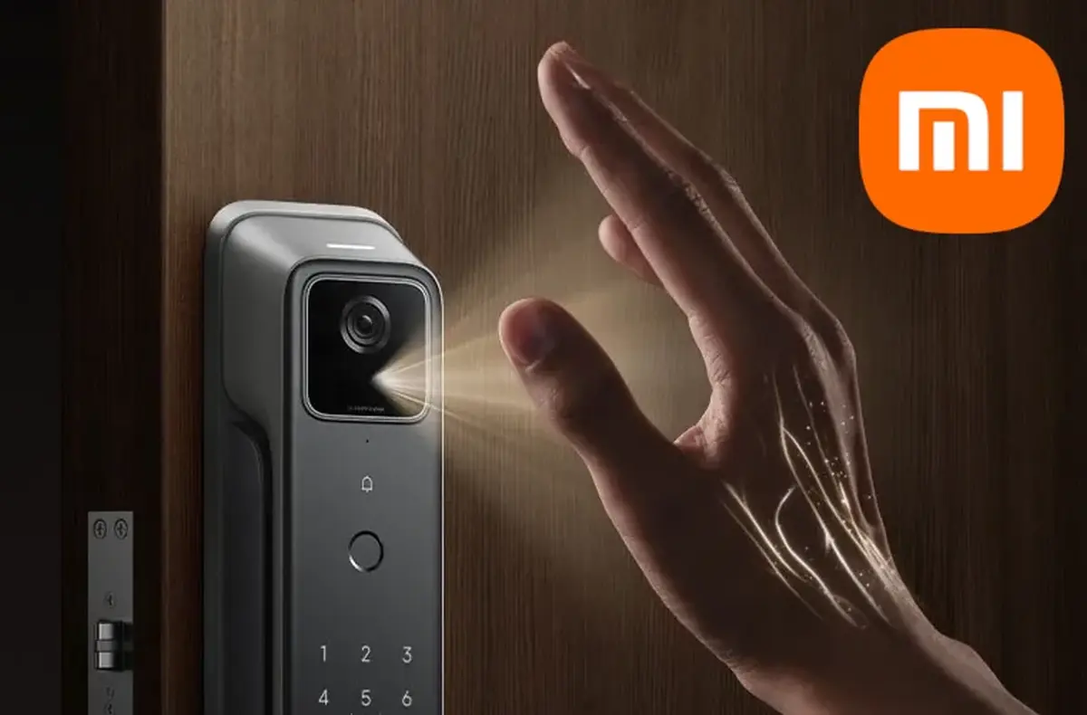Xiaomi Smart Door Lock 4 Pro Dual Camera Edition sken ruky