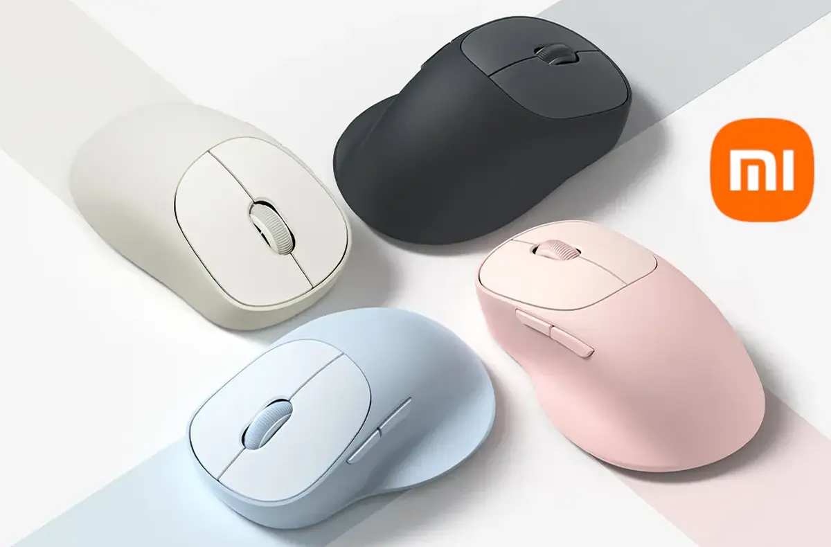 Xiaomi Wireless Mouse 3 Color Comfort Edition barevne varianty