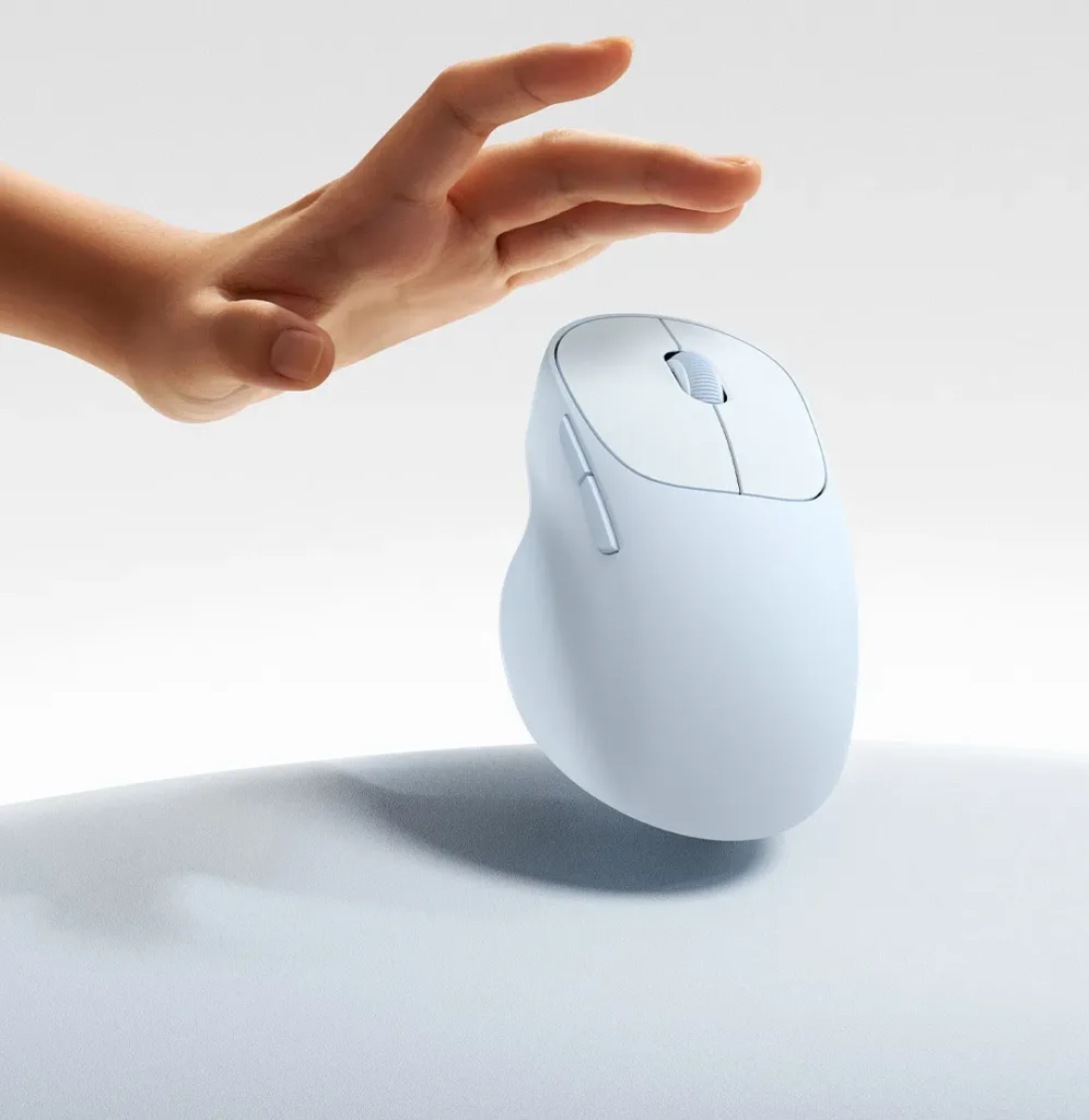 Xiaomi Wireless Mouse 3 Color Comfort Edition modra design