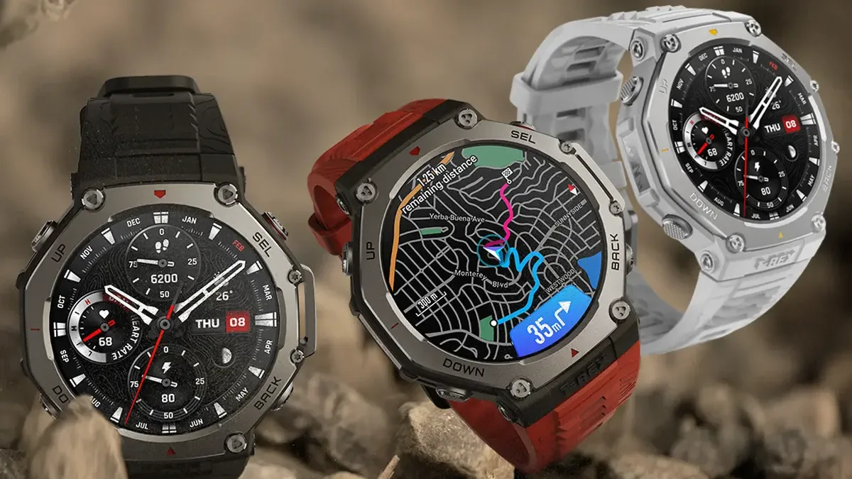 Amazfit T-Rex 3 teď můžete koupit v super akci! Mají vynikající jas, odolnost i výdrž