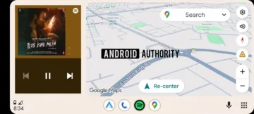 android auto widget spotify android authority