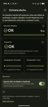 google pixel buds 2a ochrana sluchu
