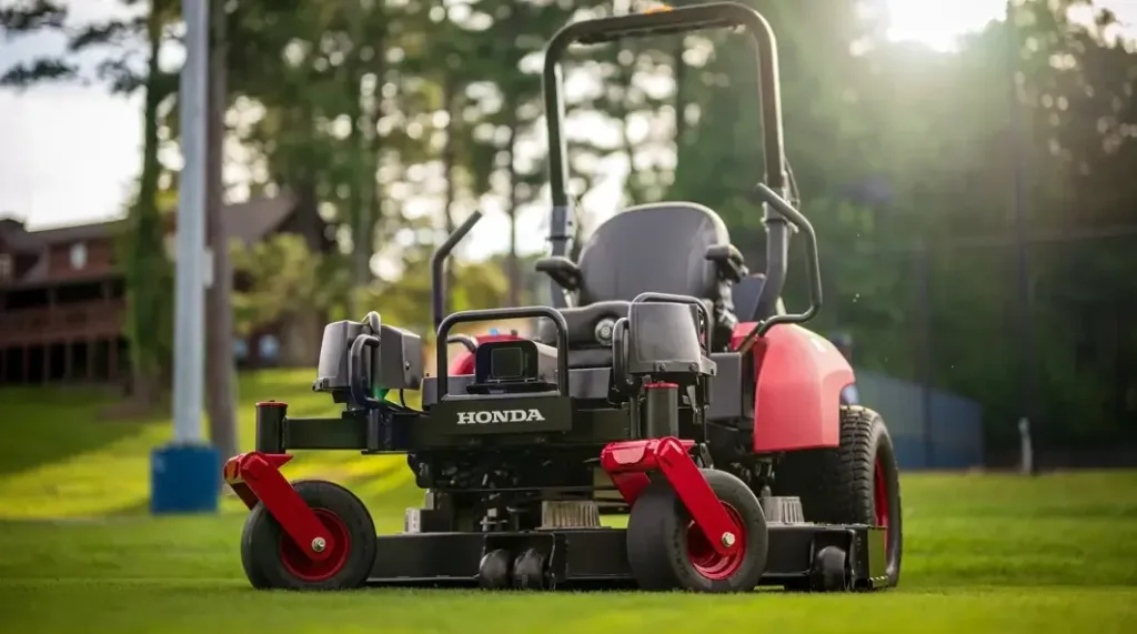 honda prozision autonomous na travniku zepredu 1