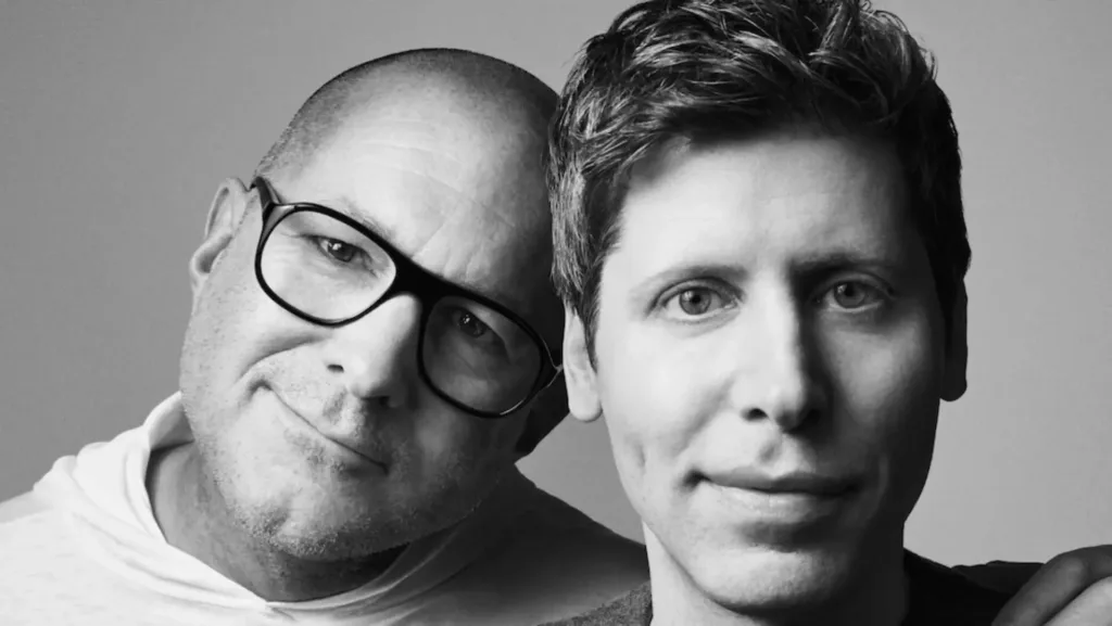 jony ive a sam altman