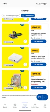 kupony v aplikaci lidl plus rijen 2025 k clanku o Zigbee 3.0 Smart Home centralni jednotka SGWZ 1 A2