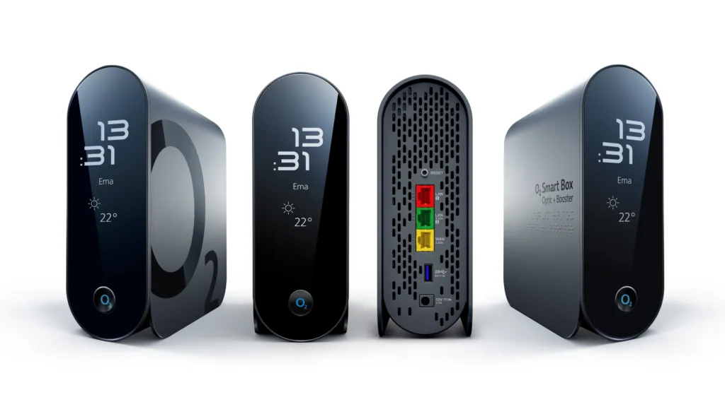 novy Smart Box Optic Booster s Wi Fi Mesh design