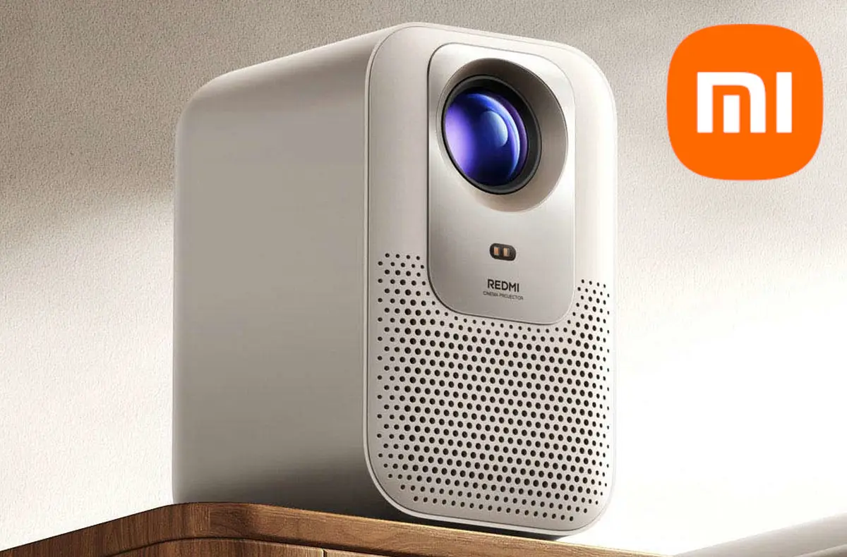 redmi projector 4 bezova na policce